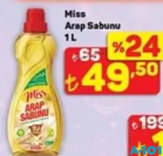 MİSS ARAP SABUNU 1 L